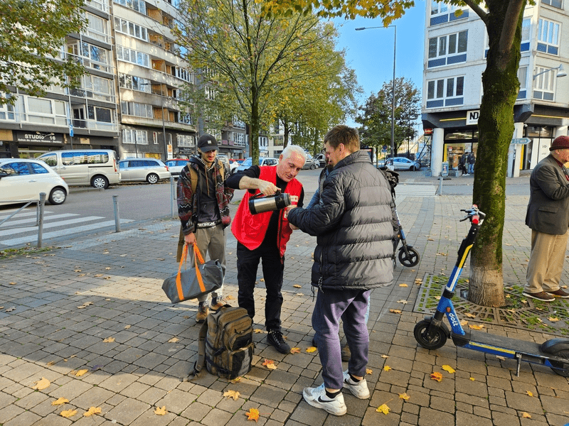 Une tournée sans abris organisée par la Croix-Rouge
