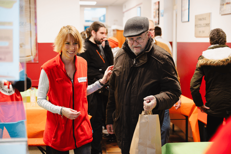Un moment de partage et d'échanges en période de fin d'année, pour les personnes vivant dans la précarité