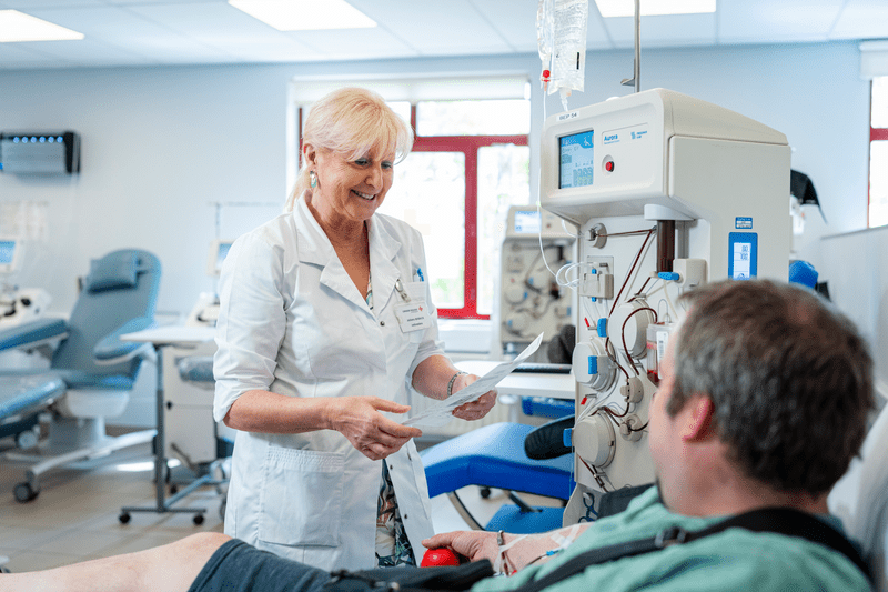 Une collecte de sang