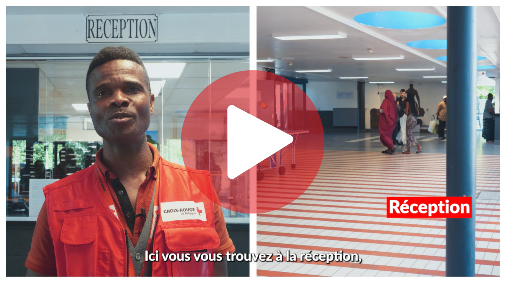 Vidéo bienvenue dans un centre d'accueil